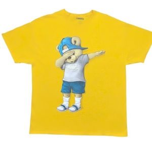 DABBING SAVAGE BEAR BOYS T SHIRTS